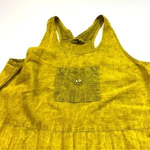 Some What Funny by Liz & Jane Midi Jumper Size Large Green/Black